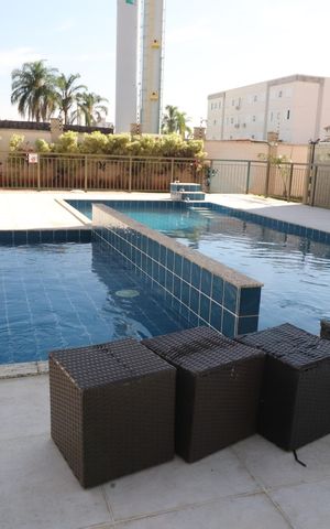 Apartamento para alugar com 45m², 2 quartos e 1 vagaÁrea comum - Piscina