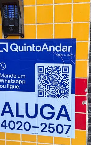 Studio para alugar com 36m², 1 quarto e sem vaga Studio para alugar com 36m², 1 quarto e sem vagaPlaca