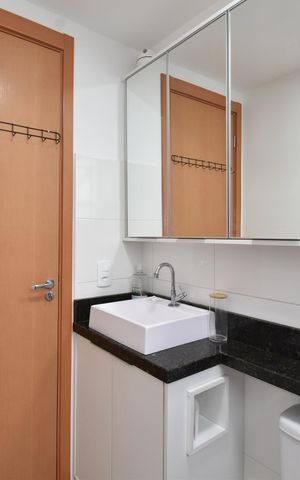 Apartamento para alugar com 42m², 2 quartos e 1 vagaBanheiro