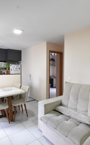 Apartamento para alugar com 42m², 2 quartos e 1 vagaSala
