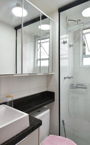 Apartamento para alugar com 42m², 2 quartos e 1 vagaBanheiro