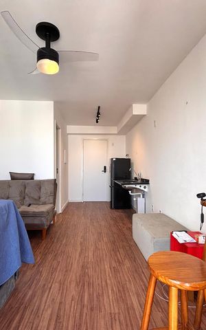 Studio para alugar com 24m², 1 quarto e sem vaga Studio para alugar com 24m², 1 quarto e sem vagaStudio