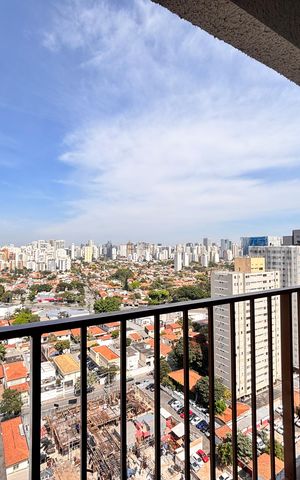 Studio para alugar com 24m², 1 quarto e sem vaga Studio para alugar com 24m², 1 quarto e sem vagaVaranda