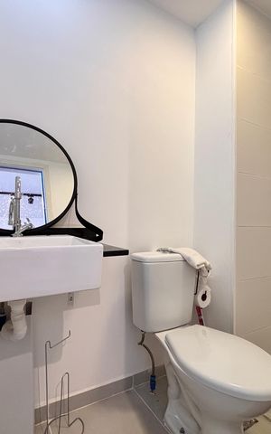 Studio para alugar com 24m², 1 quarto e sem vaga Studio para alugar com 24m², 1 quarto e sem vagaBanheiro