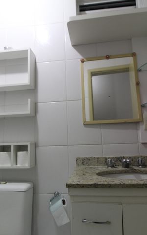 Apartamento para alugar com 120m², 3 quartos e 4 vagasBanheiro Social