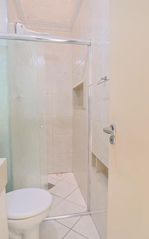 Casa de condomínio para alugar com 75m², 2 quartos e 1 vagaBanheiro