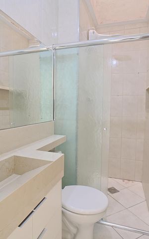 Casa de condomínio para alugar com 75m², 2 quartos e 1 vagaBanheiro