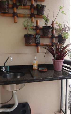 Apartamento à venda com 50m², 2 quartos e 1 vagaVaranda