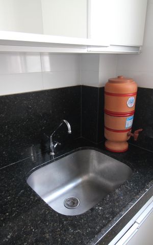 Apartamento para alugar com 45m², 2 quartos e 1 vagaCozinha e Área de Serviço