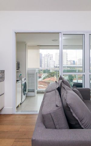 Apartamento para alugar com 37m², 1 quarto e 1 vagaSala