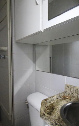 Apartamento à venda com 95m², 3 quartos e 2 vagasBanheiro de serviço