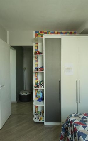Apartamento à venda com 64m², 2 quartos e 1 vagaQuarto 2