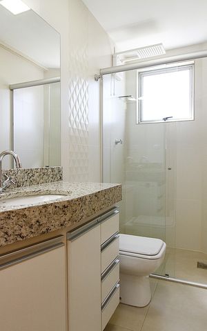 Apartamento à venda com 72m², 3 quartos e 2 vagasBanheiro Social