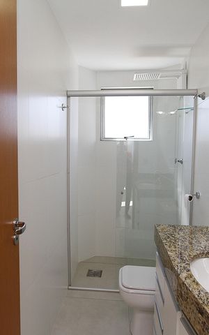 Apartamento à venda com 72m², 3 quartos e 2 vagasBanheiro da Suíte