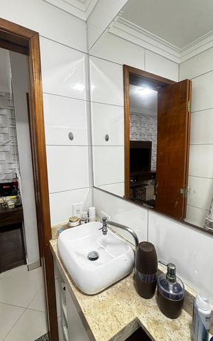 Apartamento à venda com 38m², 2 quartos e 1 vaga Apartamento à venda com 38m², 2 quartos e 1 vagaBanheiro