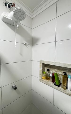 Apartamento à venda com 38m², 2 quartos e 1 vaga Apartamento à venda com 38m², 2 quartos e 1 vagaBanheiro