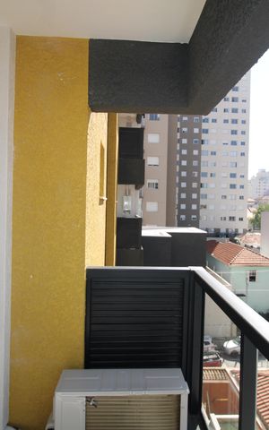 Apartamento para alugar com 25m², 1 quarto e sem vagaSala / Cozinha - Varanda