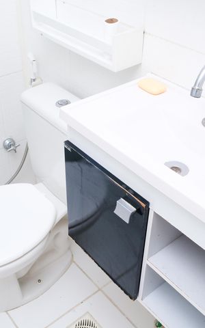 Apartamento para alugar com 36m², 2 quartos e 1 vaga Apartamento para alugar com 36m², 2 quartos e 1 vagaBanheiro