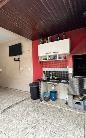 Casa à venda com 183m², 3 quartos e 2 vagas Casa à venda com 183m², 3 quartos e 2 vagasChurrasqueira