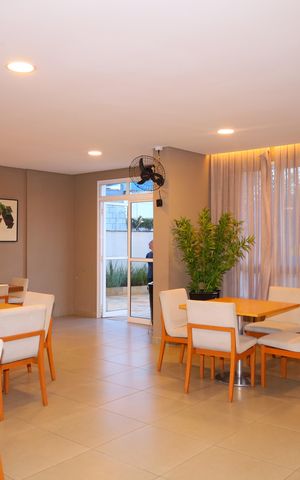 Apartamento à venda com 55m², 2 quartos e 1 vagaÁrea comum - Salão de festas Adulto