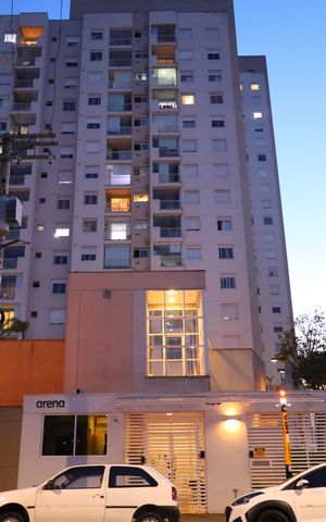 Apartamento à venda com 55m², 2 quartos e 1 vagaFachada do condomínio
