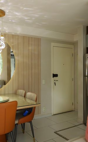 Apartamento à venda com 55m², 2 quartos e 1 vagaSala
