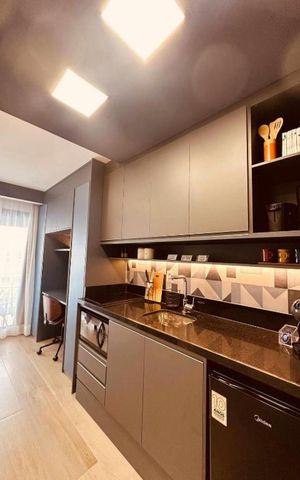 Studio à venda com 22m², 1 quarto e sem vaga Studio à venda com 22m², 1 quarto e sem vagaCozinha