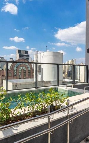 Studio à venda com 22m², 1 quarto e sem vaga Studio à venda com 22m², 1 quarto e sem vagaÁrea externa