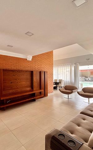 Casa de condomínio para alugar com 341m², 4 quartos e 6 vagas Casa de condomínio para alugar com 341m², 4 quartos e 6 vagasSala