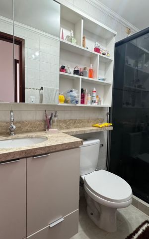 Apartamento para alugar com 48m², 2 quartos e 1 vaga Apartamento para alugar com 48m², 2 quartos e 1 vagaBanheiro