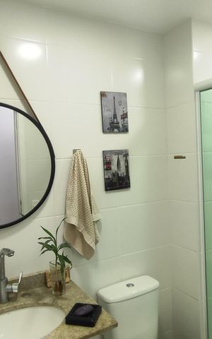 Apartamento para alugar com 70m², 2 quartos e 1 vaga Apartamento para alugar com 70m², 2 quartos e 1 vagaBanheiro