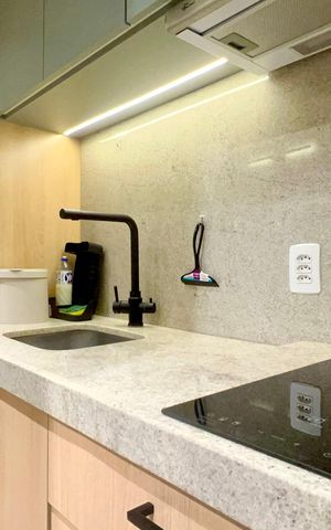 Studio para alugar com 28m², 1 quarto e sem vagaCozinha