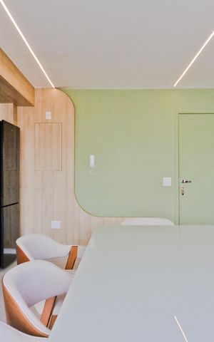 Apartamento à venda com 47m², 1 quarto e 1 vaga Apartamento à venda com 47m², 1 quarto e 1 vagaCozinha e Área de Serviço