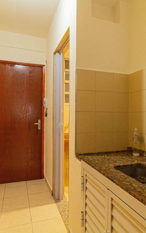 Studio à venda com 33m², 0 quarto e sem vaga Studio à venda com 33m², 0 quarto e sem vagaCozinha