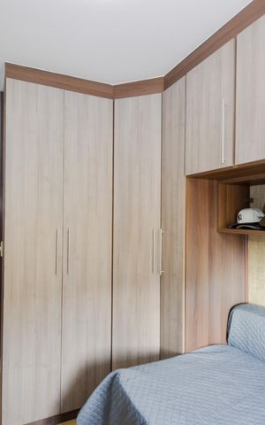 Apartamento à venda com 49m², 2 quartos e 1 vagaQuarto 1