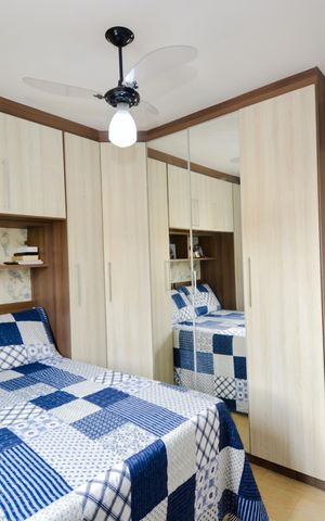 Apartamento à venda com 49m², 2 quartos e 1 vagaQuarto 2