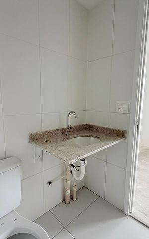 Studio à venda com 30m², 1 quarto e sem vaga Studio à venda com 30m², 1 quarto e sem vagaBanheiro