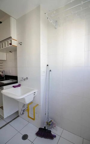 Apartamento à venda com 51m², 2 quartos e 1 vaga Apartamento à venda com 51m², 2 quartos e 1 vagaÁrea de serviço