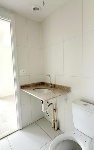 Studio à venda com 29m², 1 quarto e sem vaga Studio à venda com 29m², 1 quarto e sem vagaBanheiro
