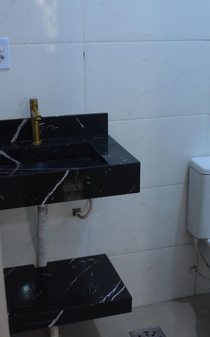 Apartamento para alugar com 57m², 1 quarto e sem vagaBanheiro da suíte
