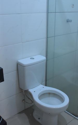 Apartamento para alugar com 57m², 1 quarto e sem vagaBanheiro da suíte