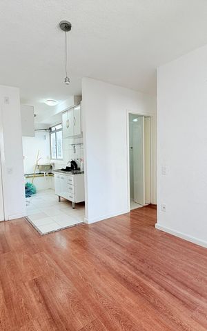 Apartamento à venda com 38m², 2 quartos e sem vaga Apartamento à venda com 38m², 2 quartos e sem vagaSala/Cozinha