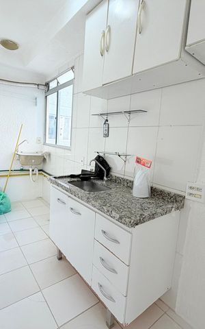 Apartamento à venda com 38m², 2 quartos e sem vaga Apartamento à venda com 38m², 2 quartos e sem vagaSala/Cozinha