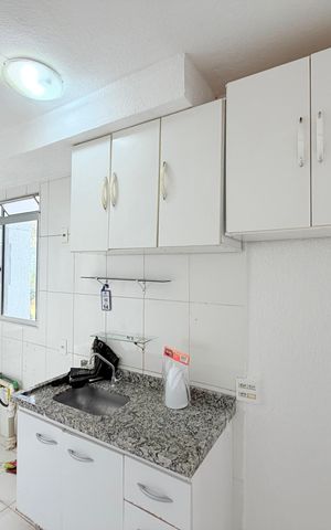 Apartamento à venda com 38m², 2 quartos e sem vaga Apartamento à venda com 38m², 2 quartos e sem vagaSala/Cozinha