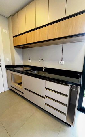 Apartamento para alugar com 60m², 1 quarto e 2 vagas Apartamento para alugar com 60m², 1 quarto e 2 vagasCozinha