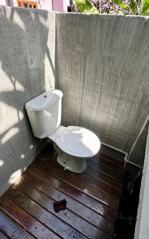 Casa de condomínio para alugar com 70m², 1 quarto e 1 vagaBanheiro externa