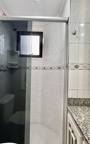 Apartamento para alugar com 75m², 3 quartos e 2 vagas Apartamento para alugar com 75m², 3 quartos e 2 vagasBanheiro do Quarto 1