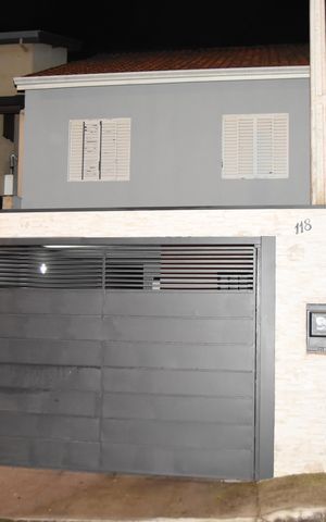 Casa à venda com 122m², 3 quartos e 3 vagasfachada da casa