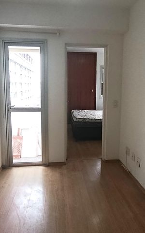 Apartamento à venda com 25m², 1 quarto e 1 vaga Apartamento à venda com 25m², 1 quarto e 1 vagaSala