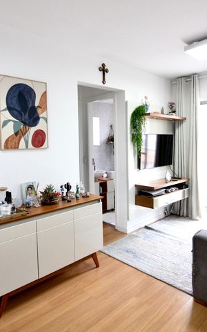 Apartamento à venda com 47m², 2 quartos e sem vaga Apartamento à venda com 47m², 2 quartos e sem vagaSala de jantar